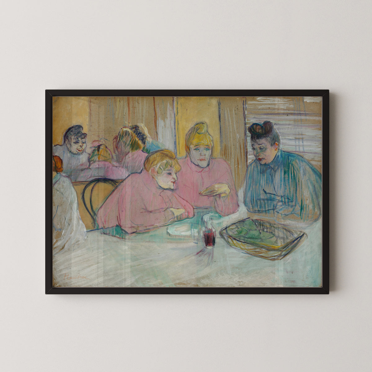Henri de Toulouse-Lautrec — These Ladies in the Dining Room | Fine Art Print