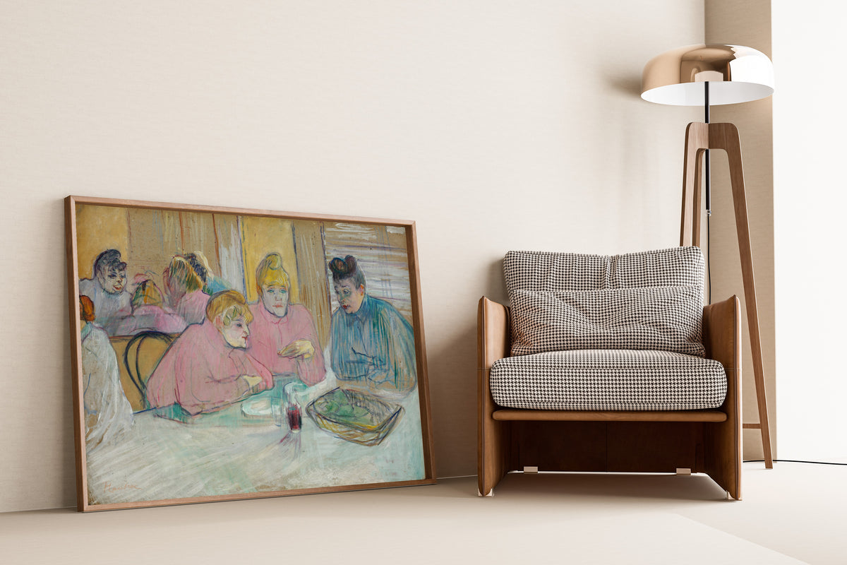 Henri de Toulouse-Lautrec — These Ladies in the Dining Room | Fine Art Print