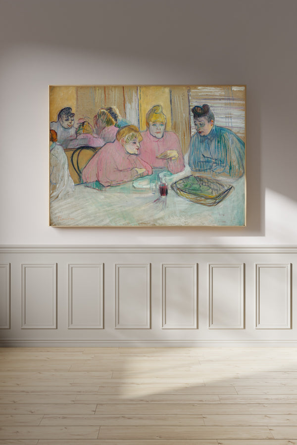Henri de Toulouse-Lautrec — These Ladies in the Dining Room | Fine Art Print