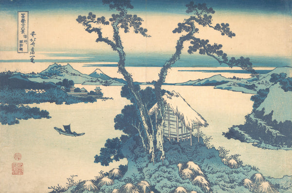 Katsushika Hokusai — Thirty-six Views of Mount Fuji: Lake Suwa in Shinano Province | Japanese Woodblock Print (Ukiyo-e)