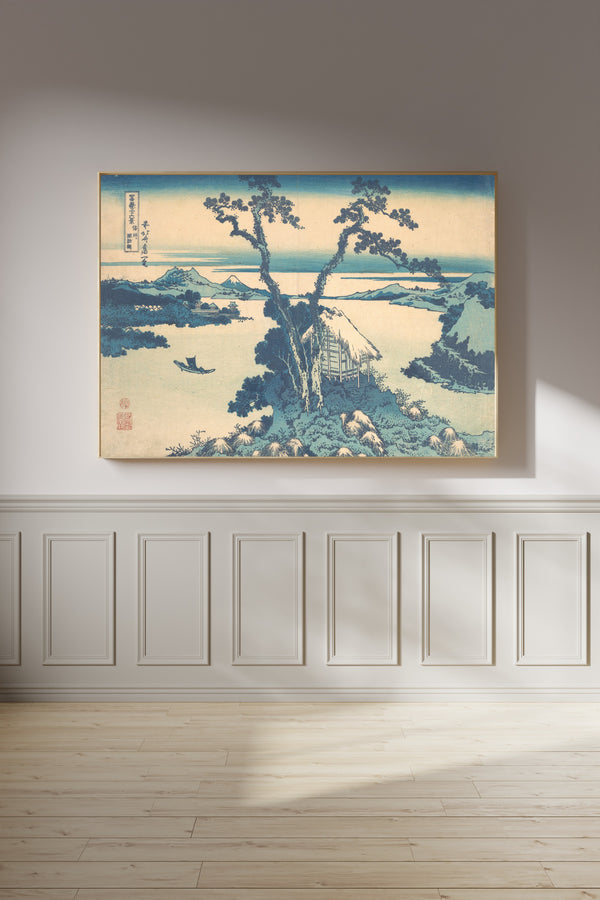 Katsushika Hokusai — Thirty-six Views of Mount Fuji: Lake Suwa in Shinano Province | Japanese Woodblock Print (Ukiyo-e)