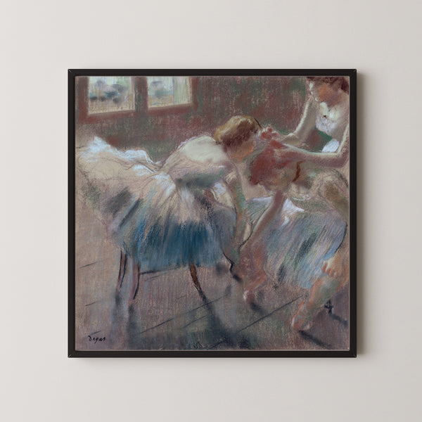 Edgar Degas — Three Dancers Preparing for Class | Fine Art Print