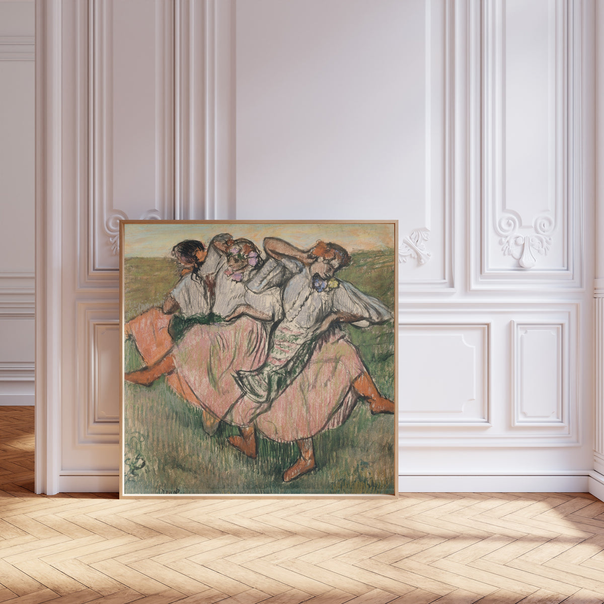 Edgar Degas — Three Dancers in Ukrainian Dress | Fine Art Print