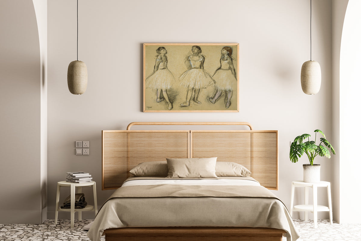 Edgar Degas — Three Studies of a Dancer in Fourth Position | Fine Art Print