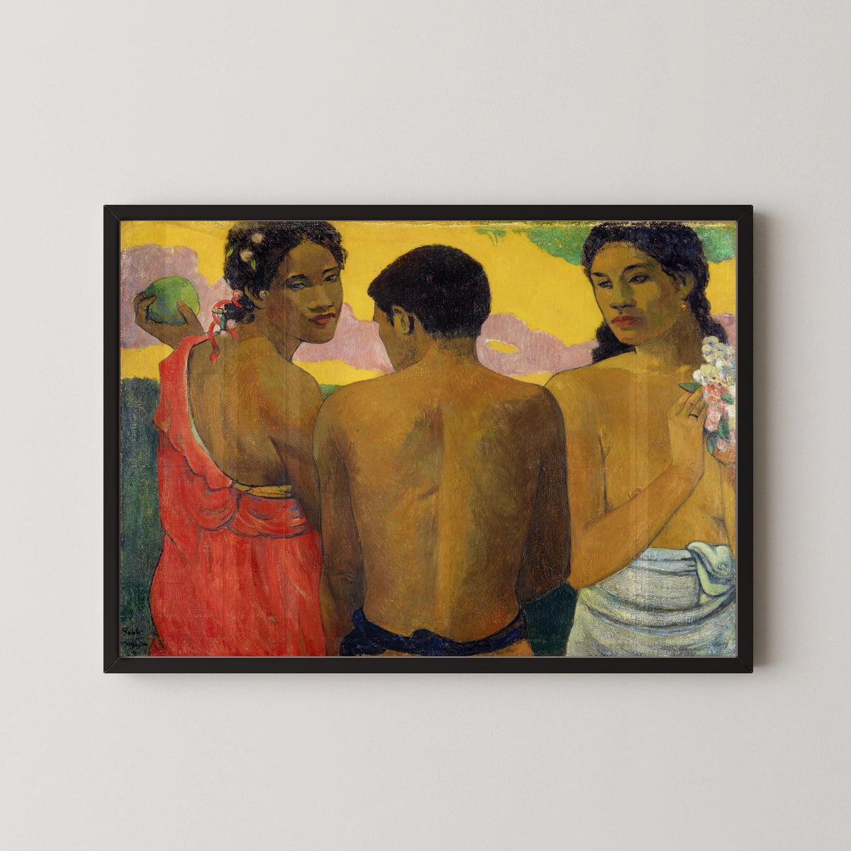 Paul Gauguin — Three Tahitians | Fine Art Print