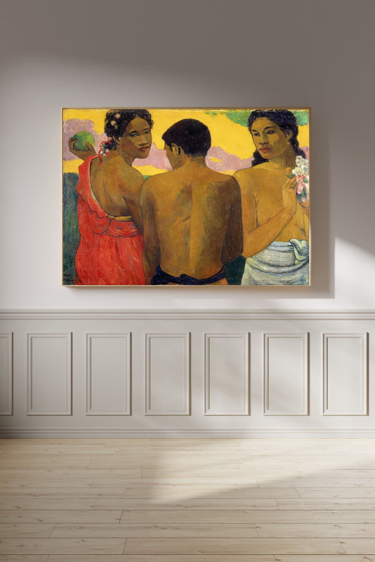 Paul Gauguin — Three Tahitians | Fine Art Print