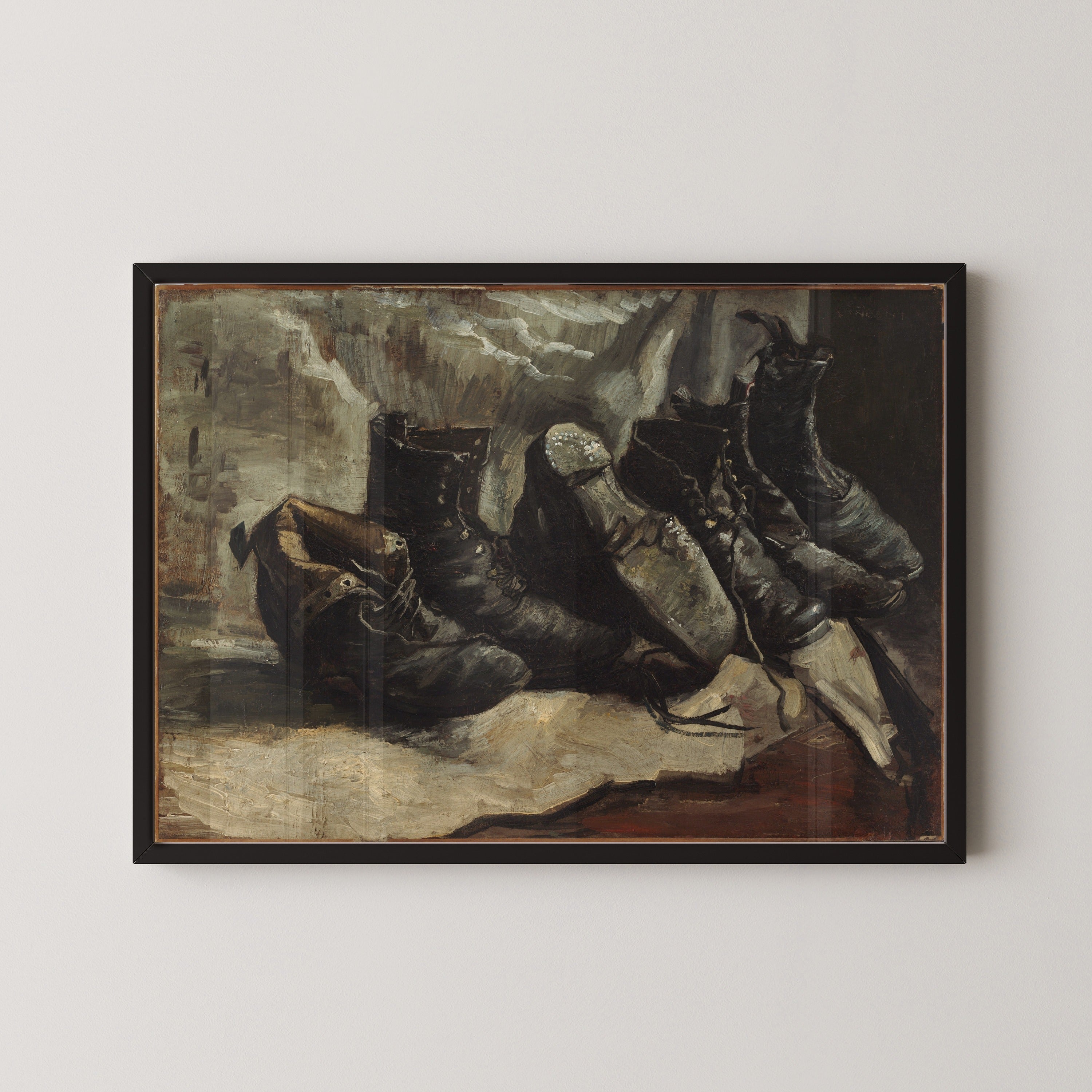 Vincent van Gogh — Three Pairs of Shoes | Fine Art Print