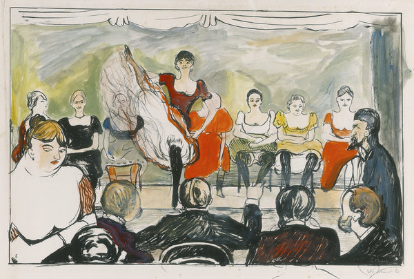 Edvard Munch — Tingletangle | Expressionist Fine Art Print