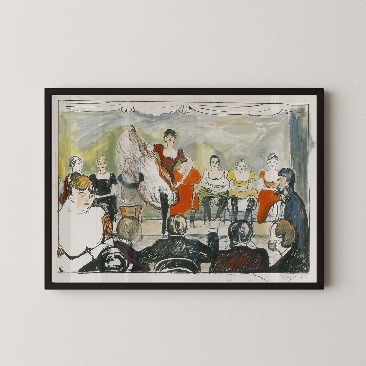 Edvard Munch — Tingletangle | Expressionist Fine Art Print