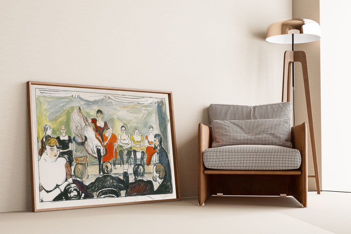 Edvard Munch — Tingletangle | Expressionist Fine Art Print