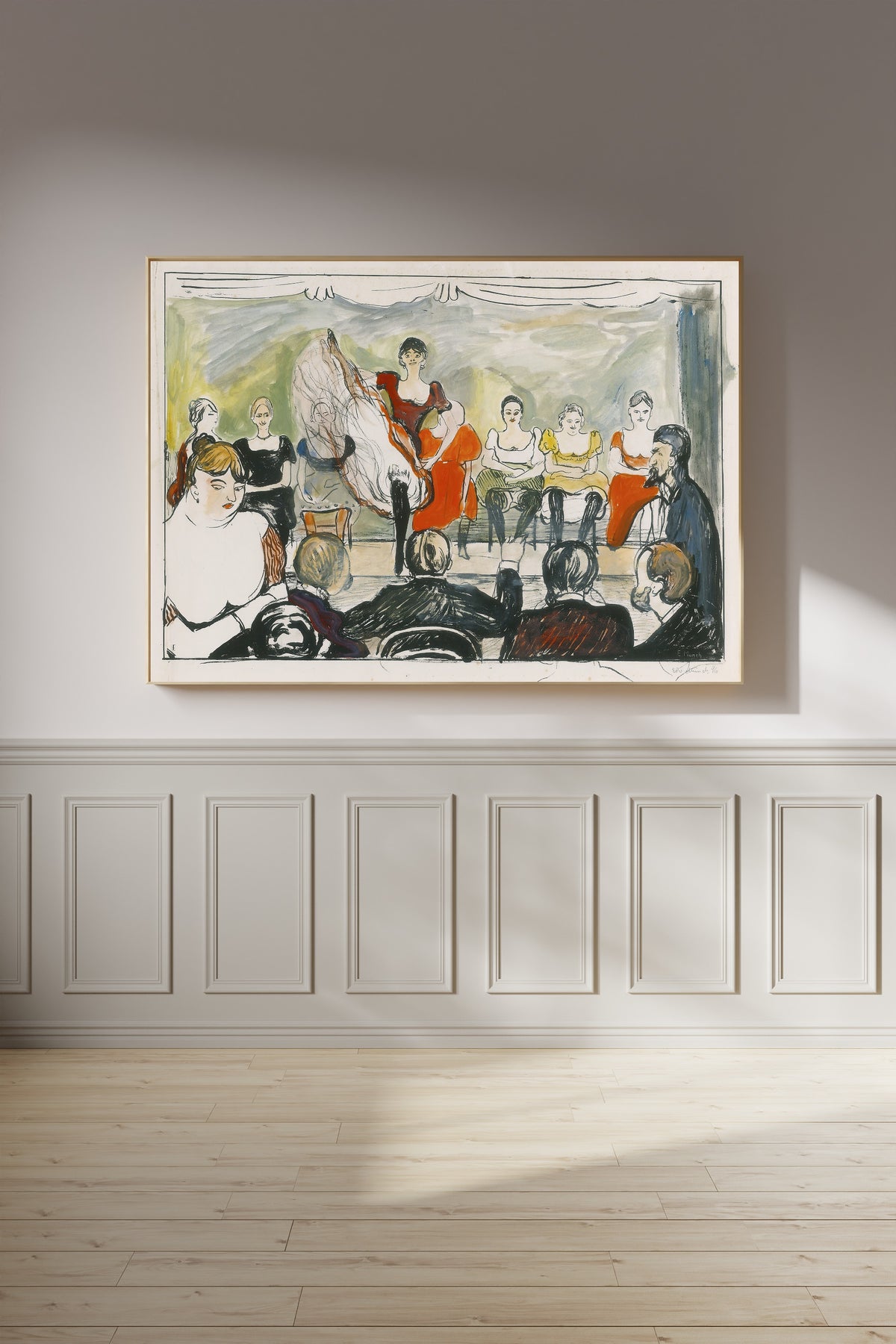 Edvard Munch — Tingletangle | Expressionist Fine Art Print