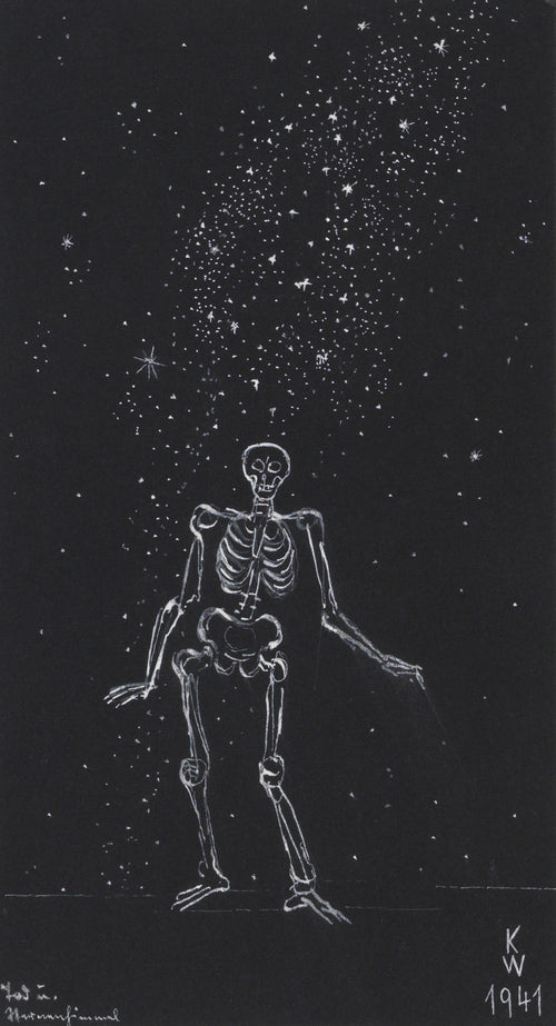 Karl Wiener — Tod und Sternenhimmel (Death and the Starry Sky) | Surreal Art Print