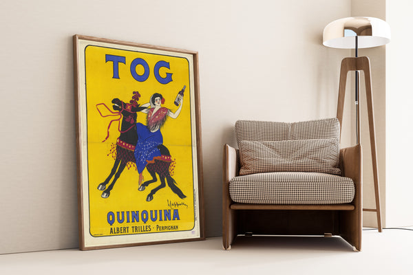Leonetto Cappiello — Tog Quinquina, Albert Trilles-Perpignan | Vintage Poster Print