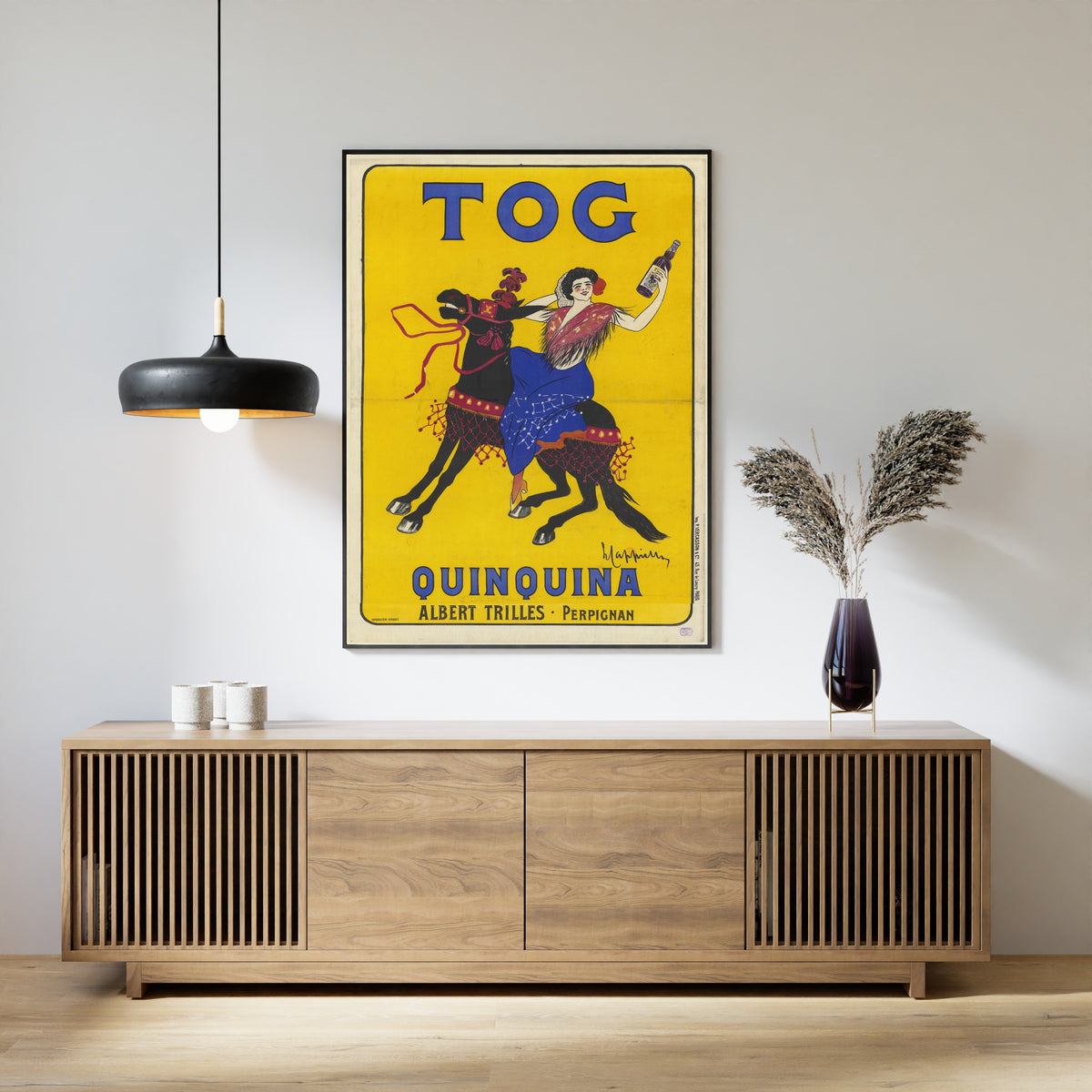 Leonetto Cappiello — Tog Quinquina, Albert Trilles-Perpignan | Vintage Poster Print
