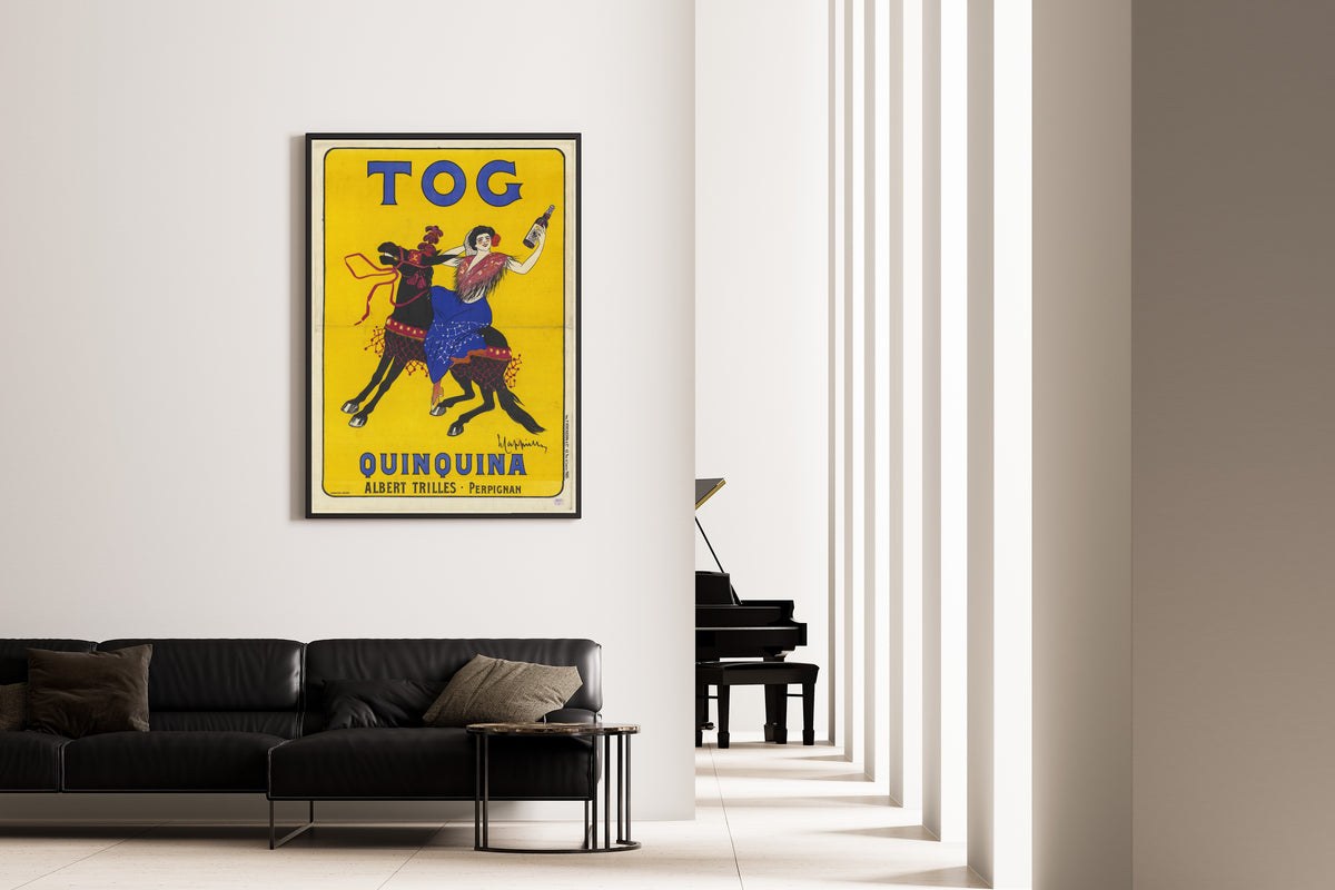 Leonetto Cappiello — Tog Quinquina, Albert Trilles-Perpignan | Vintage Poster Print