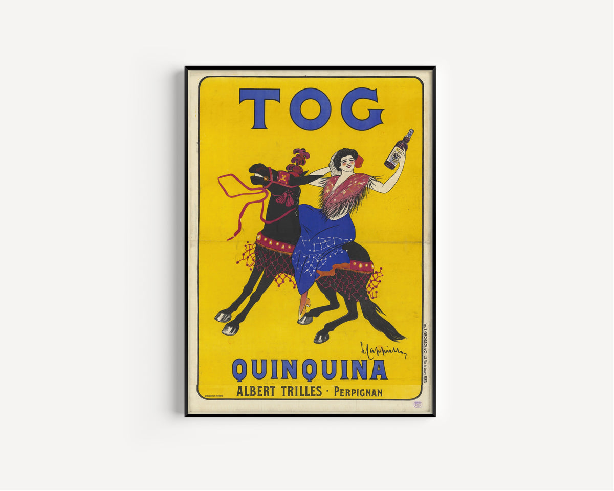 Leonetto Cappiello — Tog Quinquina, Albert Trilles-Perpignan | Vintage Poster Print