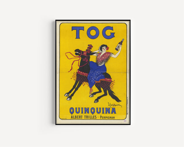 Leonetto Cappiello — Tog Quinquina, Albert Trilles-Perpignan | Vintage Poster Print