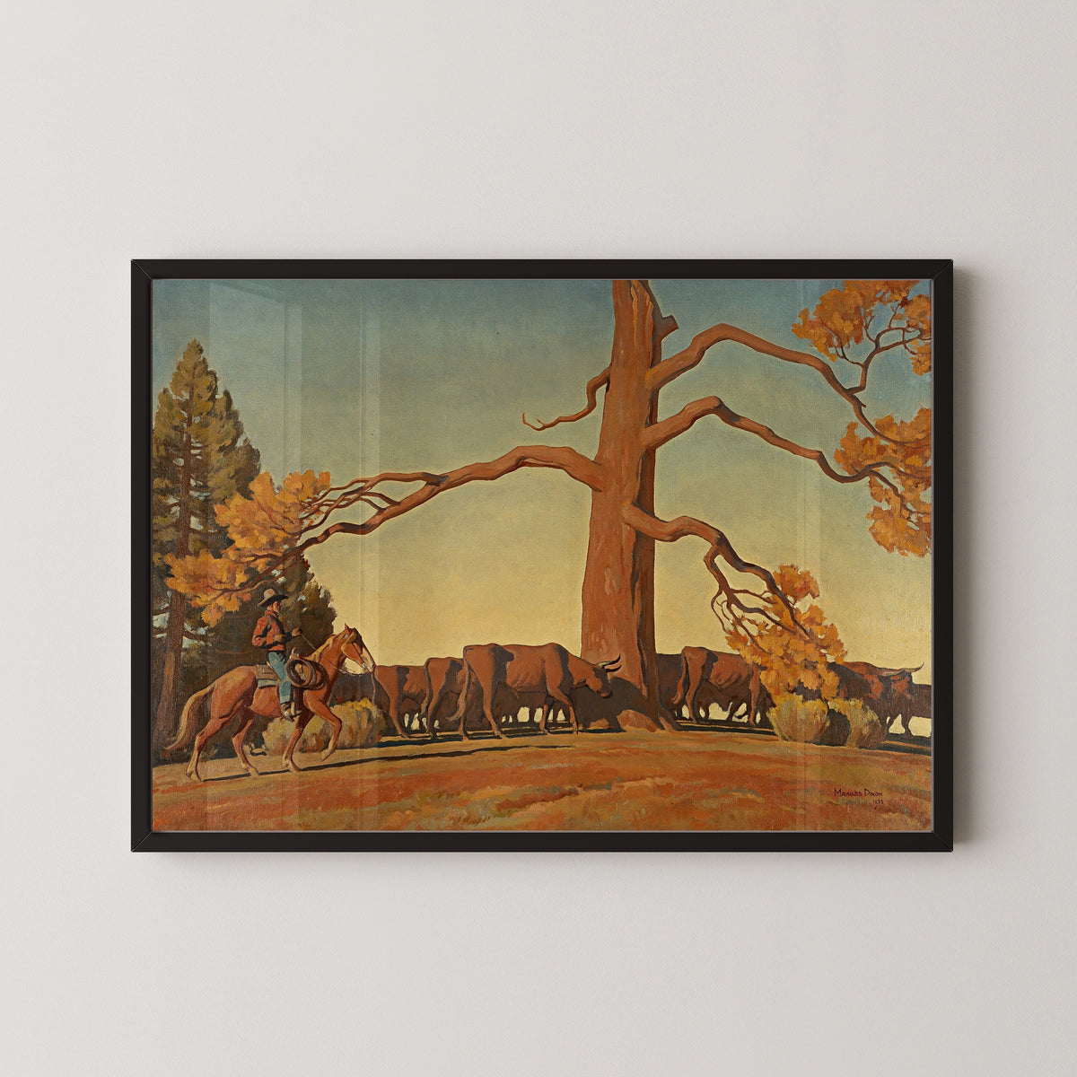 Maynard Dixon — Top of the Ridge, Lafayette | Landscape Fine Art Print