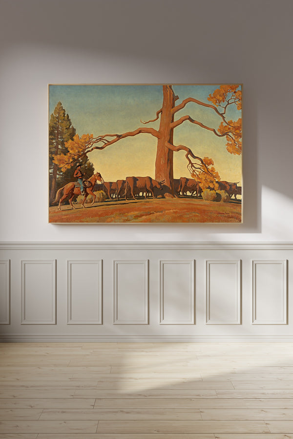 Maynard Dixon — Top of the Ridge, Lafayette | Landscape Fine Art Print
