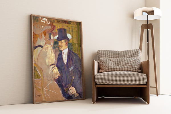 Henri de Toulouse-Lautrec — The Englishman at the Moulin Rouge | Fine Art Print