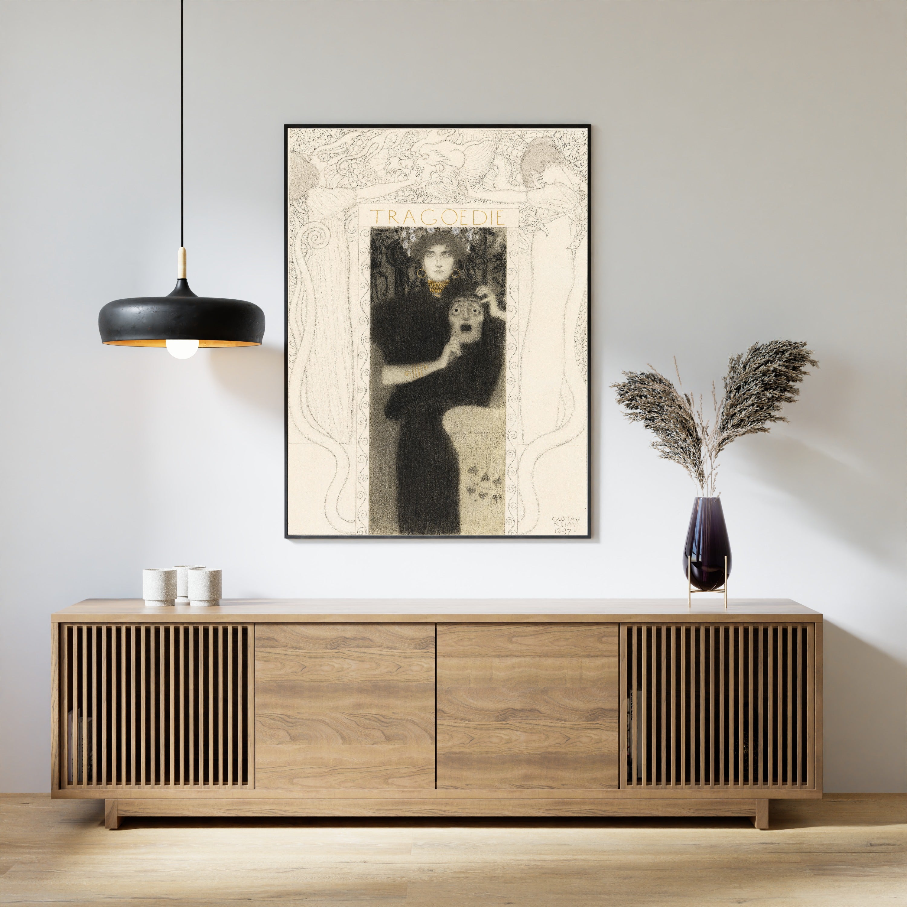 Gustav Klimt — Tragedy (Tragödie) | Fine Art Print