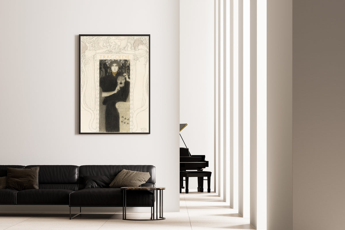 Gustav Klimt — Tragedy (Tragödie) | Fine Art Print