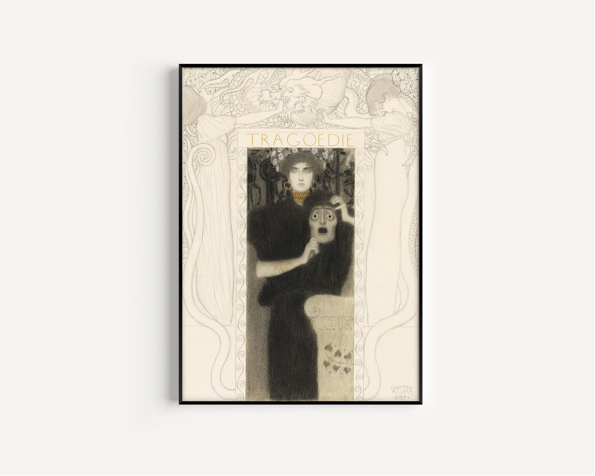 Gustav Klimt — Tragedy (Tragödie) | Fine Art Print