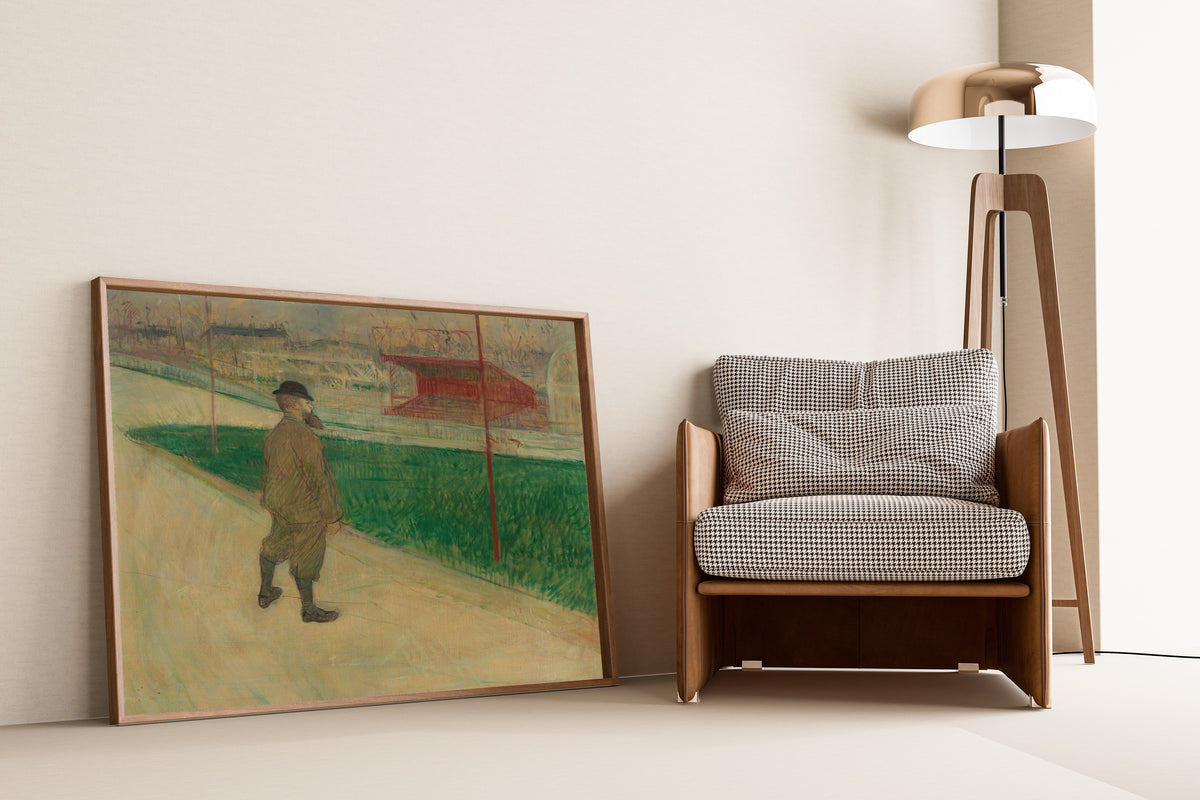 Henri de Toulouse-Lautrec — Tristan Bernard at the Vélodrome Buffalo | Fine Art Print