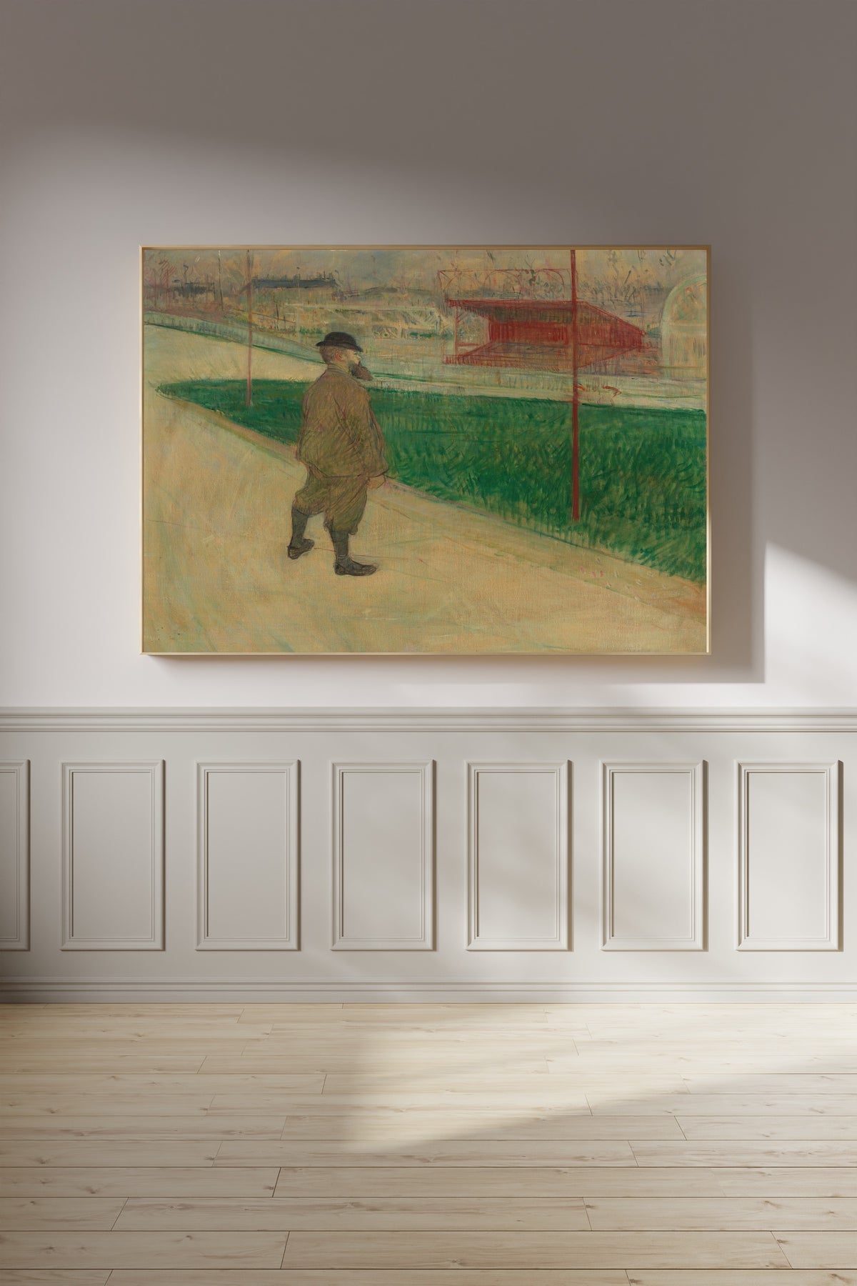 Henri de Toulouse-Lautrec — Tristan Bernard at the Vélodrome Buffalo | Fine Art Print