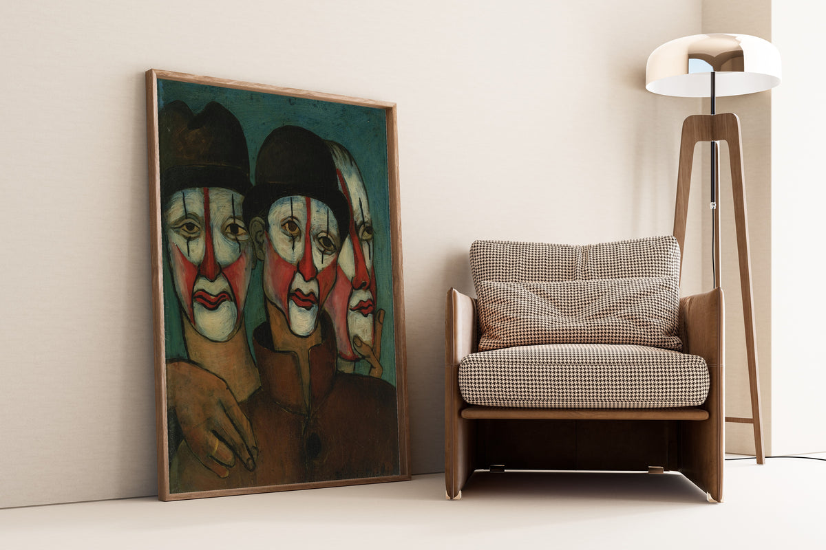 Francis Picabia — Trois Mimes | Fine Art Print