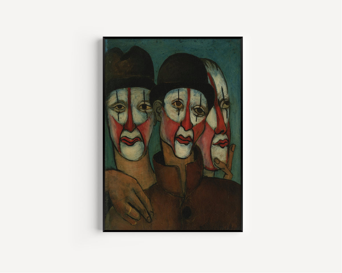 Francis Picabia — Trois Mimes | Fine Art Print