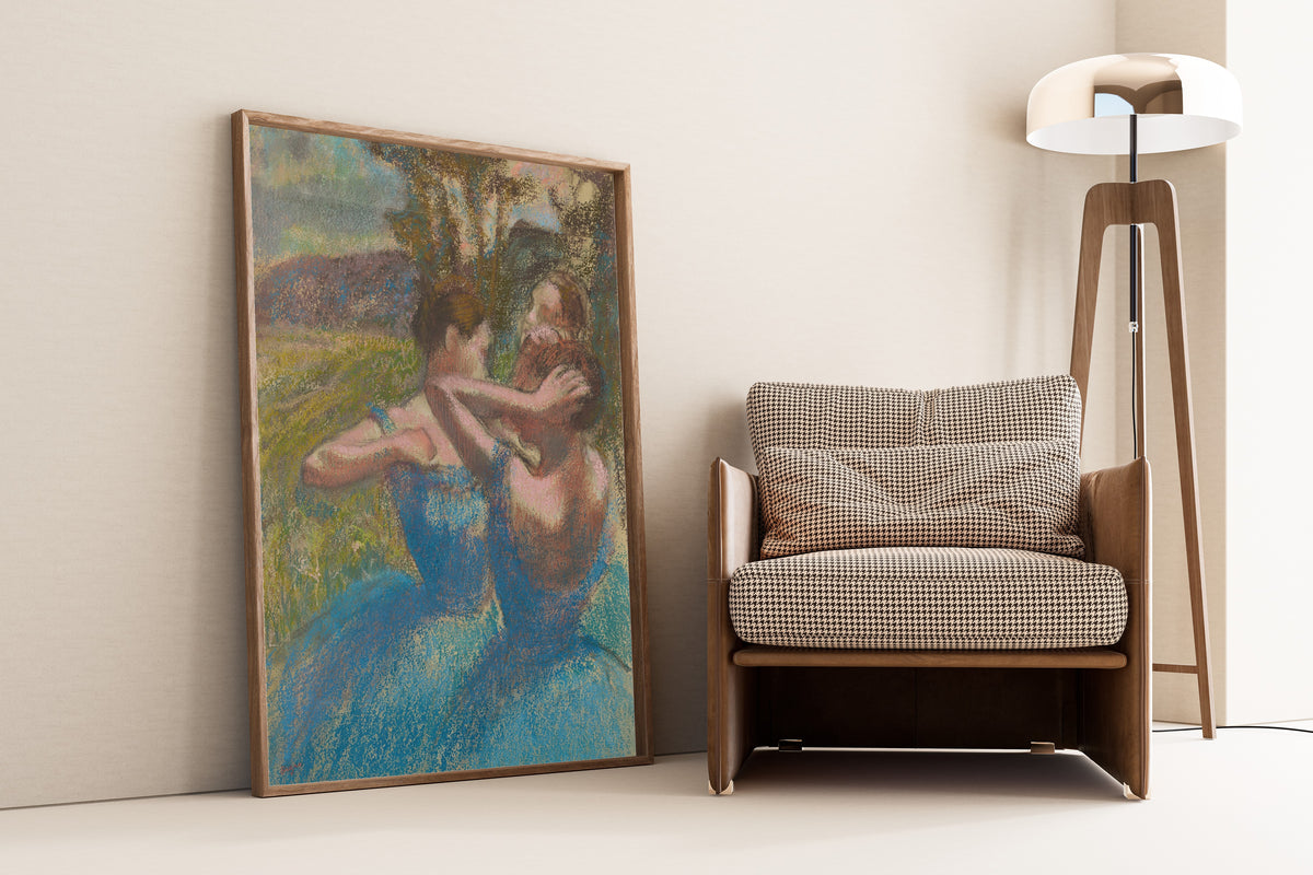 Edgar Degas — Trois danseuses (Blue Tutus) | Fine Art Print