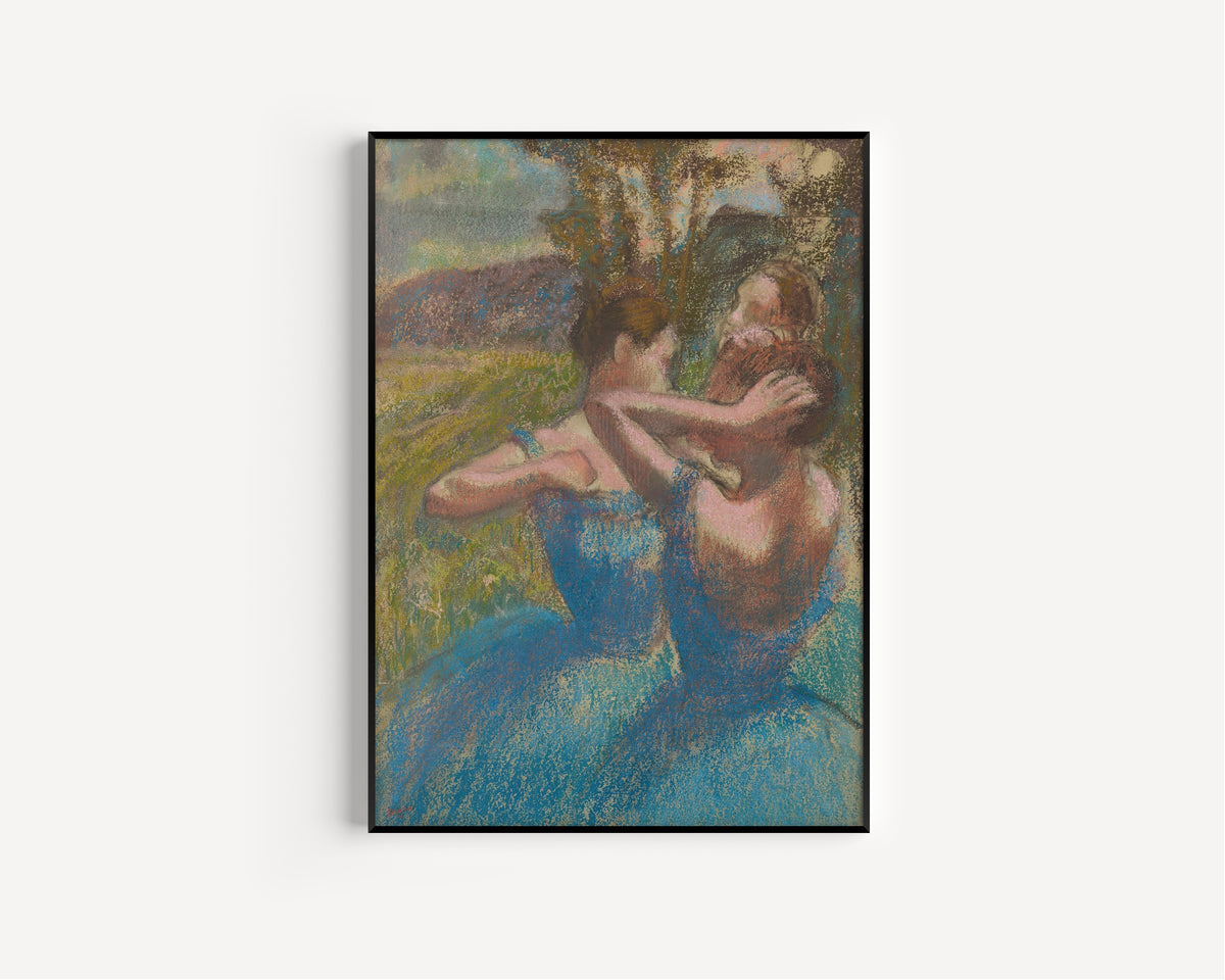 Edgar Degas — Trois danseuses (Blue Tutus) | Fine Art Print