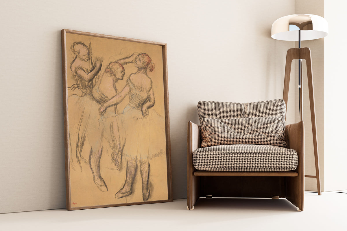 Edgar Degas — Trois danseuses (Dancer with Hand on Hip) | Fine Art Print