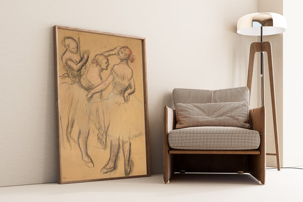 Edgar Degas — Trois danseuses (Dancer with Hand on Hip) | Fine Art Print