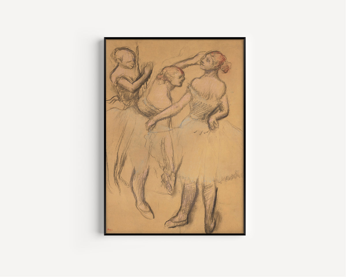 Edgar Degas — Trois danseuses (Dancer with Hand on Hip) | Fine Art Print