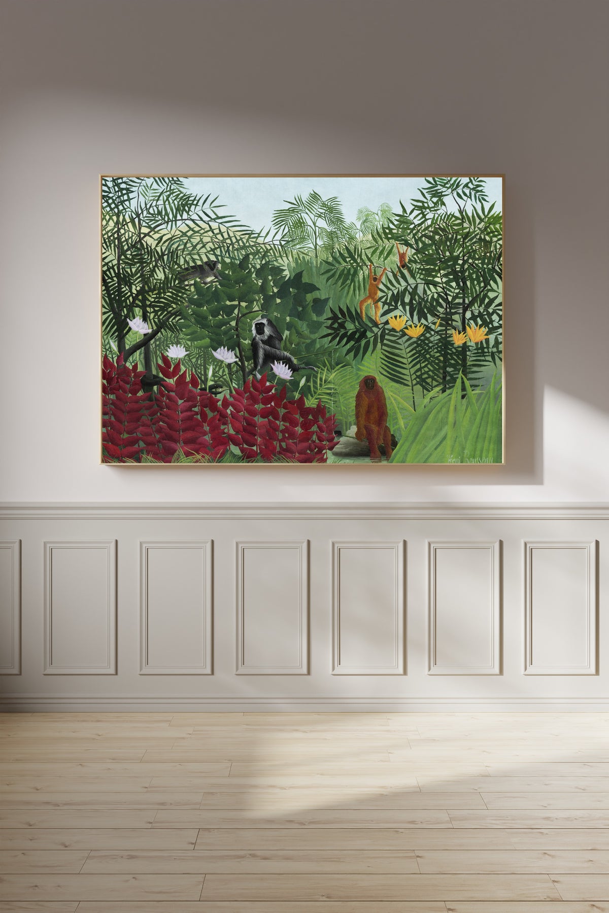Henri Rousseau — Tropical Forest with Monkeys | Fine Art Print