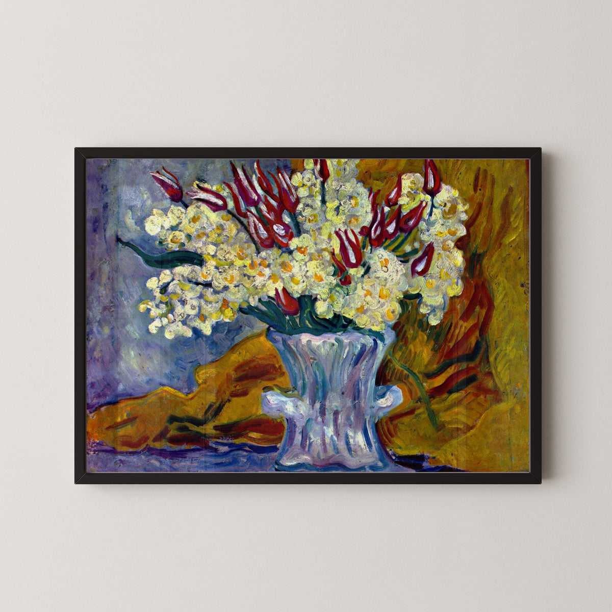 Louis Valtat — Tulips and Narcissus | Fauvist Fine Art Print
