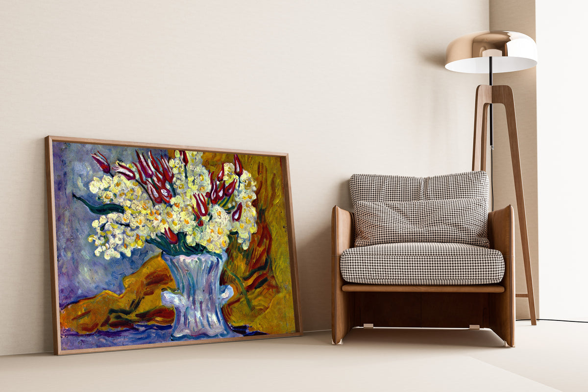 Louis Valtat — Tulips and Narcissus | Fauvist Fine Art Print
