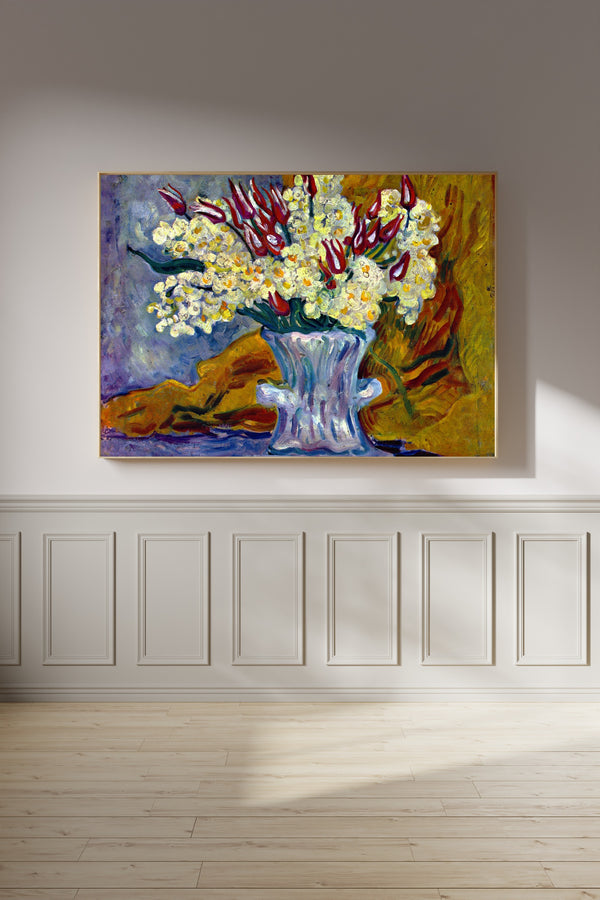 Louis Valtat — Tulips and Narcissus | Fauvist Fine Art Print
