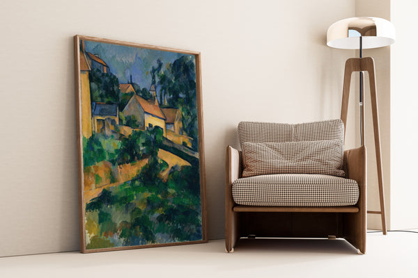 Paul Cezanne — Turning Road at Montgeroult | Fine Art Print