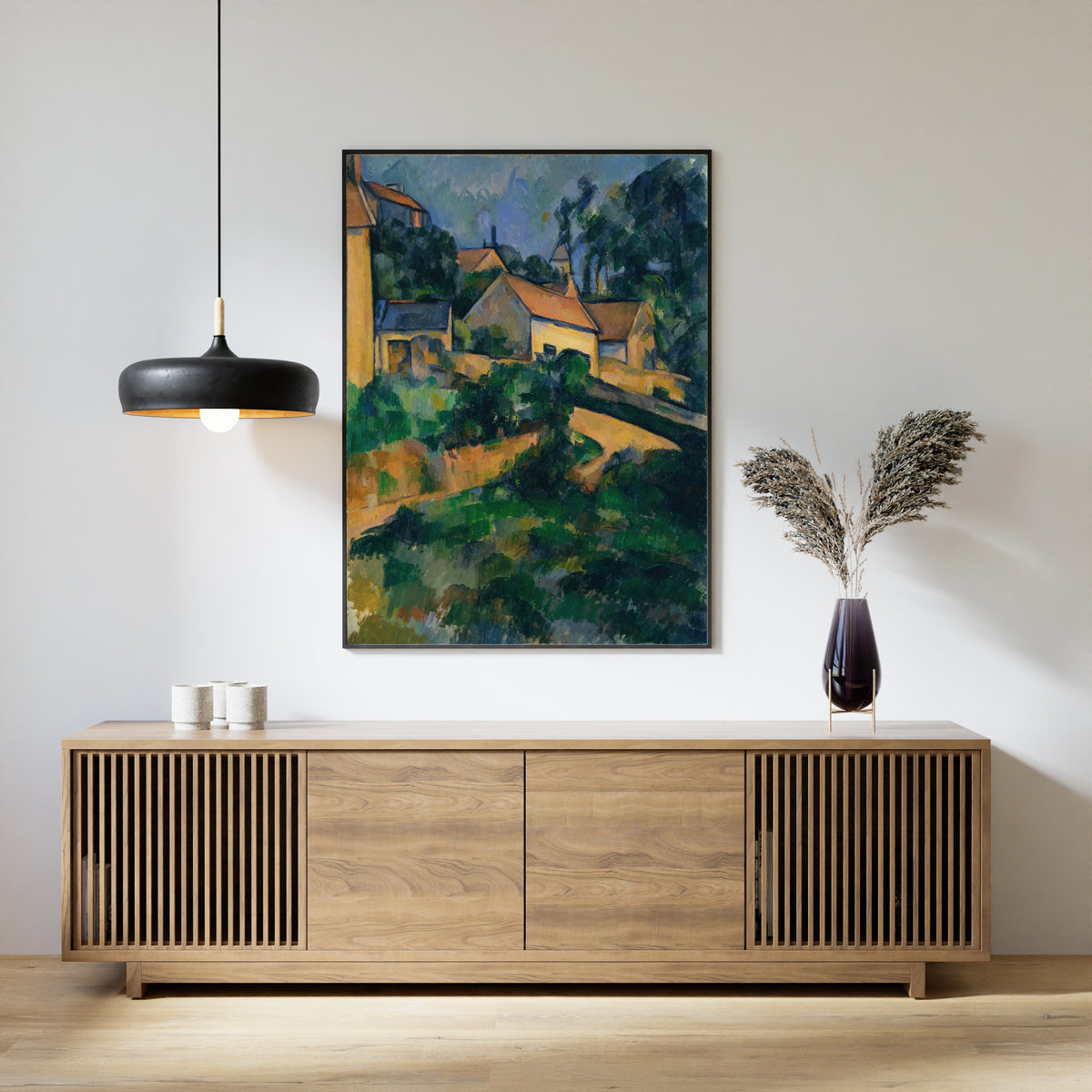 Paul Cezanne — Turning Road at Montgeroult | Fine Art Print