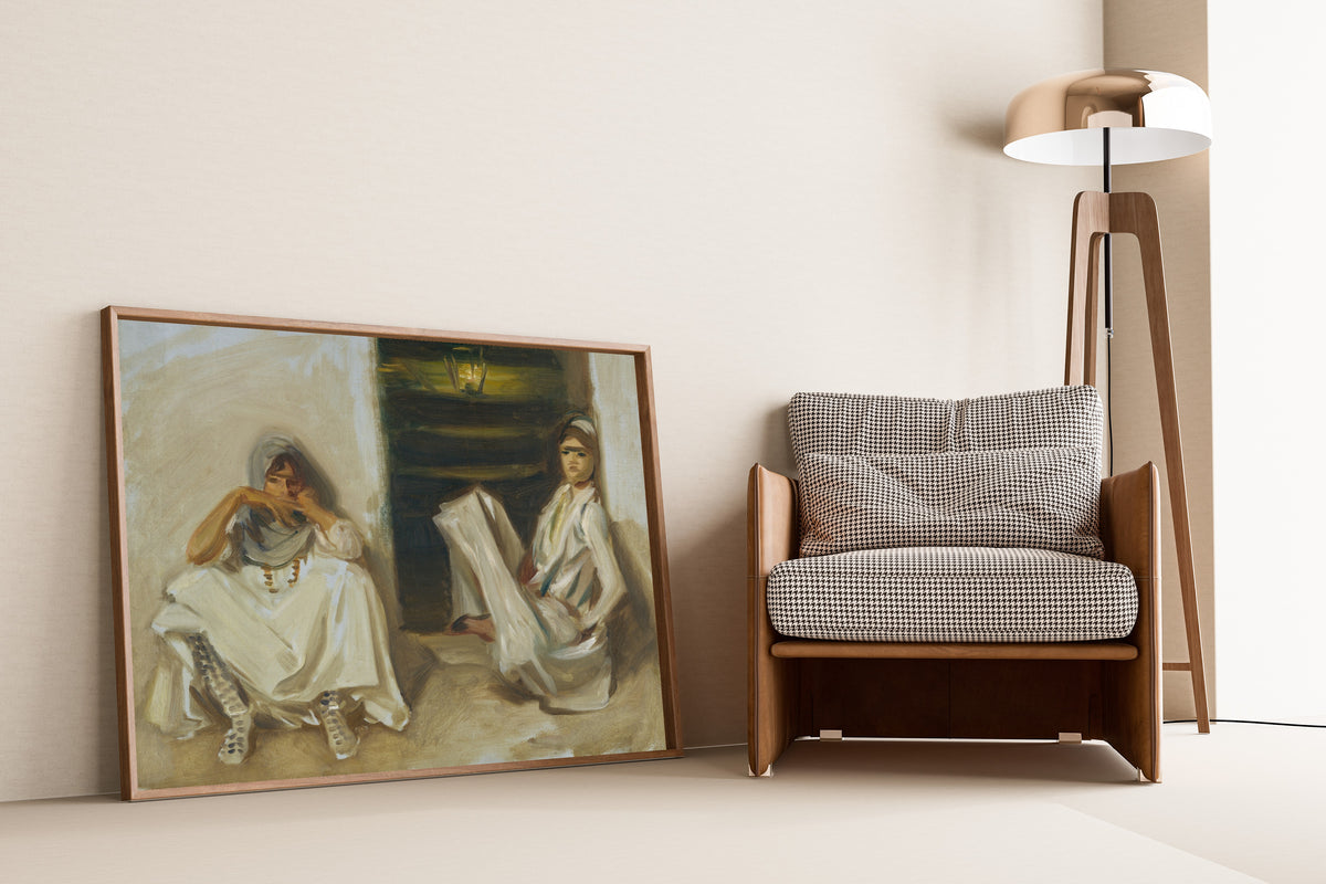 John Singer Sargent — Two Arab Women | Fine Art Print