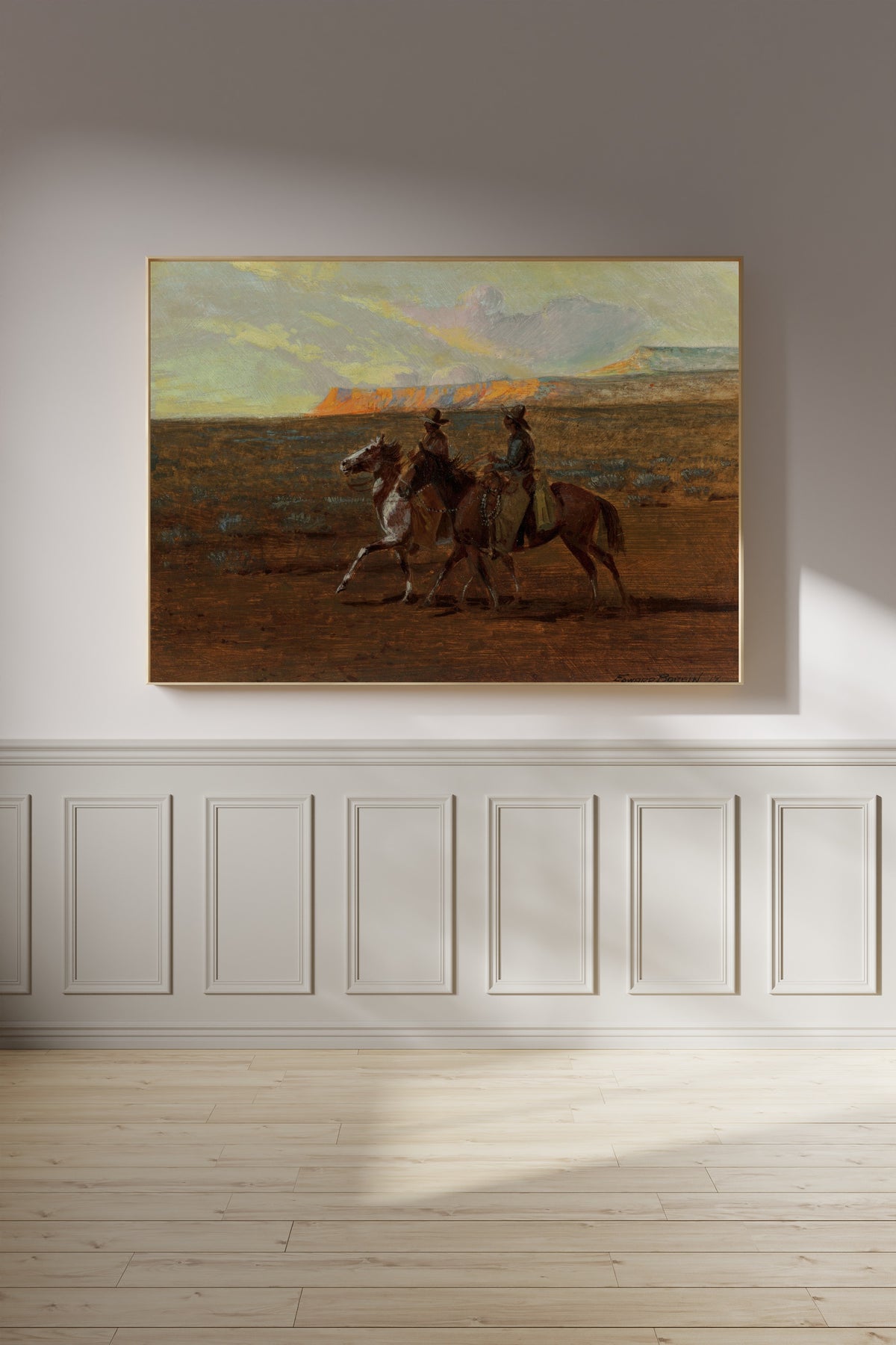 Edward Borein — Two Cowboys | Western Art Print