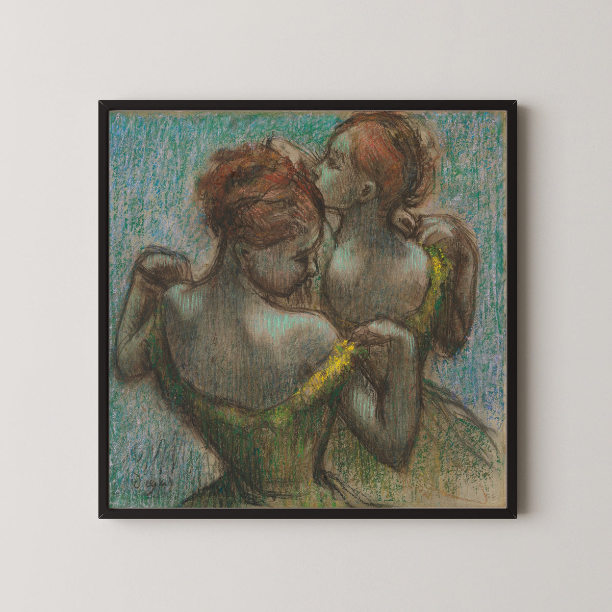Edgar Degas — Two Dancers, Half-length | Fine Art Print