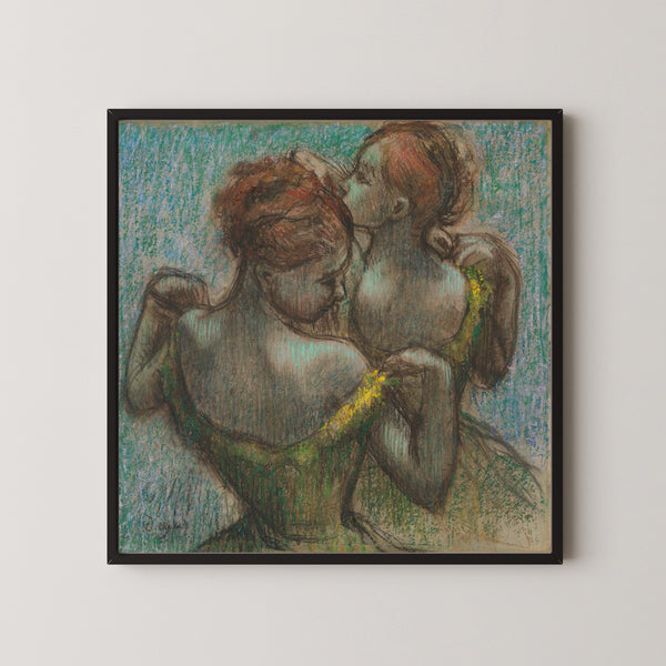 Edgar Degas — Two Dancers, Half-length | Fine Art Print