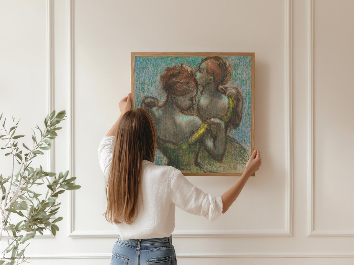 Edgar Degas — Two Dancers, Half-length | Fine Art Print