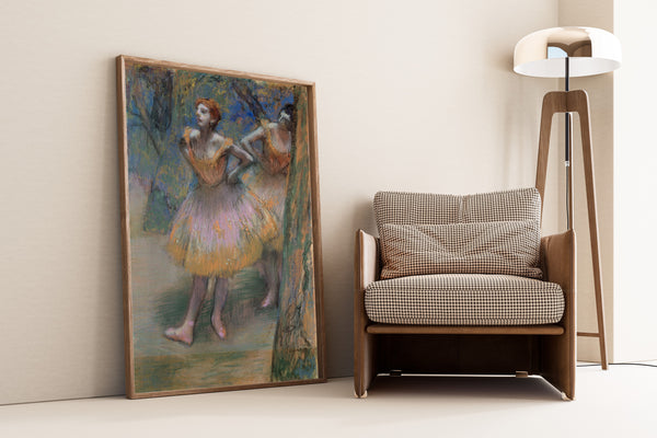 Edgar Degas — Two Dancers (Lilac and Orange Tutus) | Fine Art Print