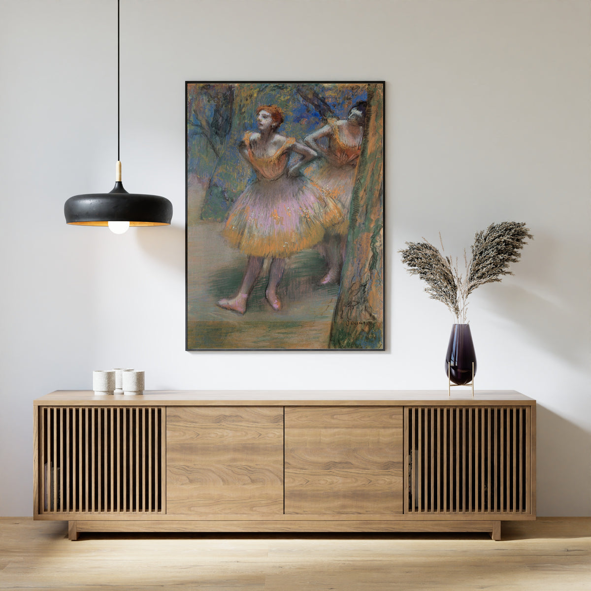 Edgar Degas — Two Dancers (Lilac and Orange Tutus) | Fine Art Print