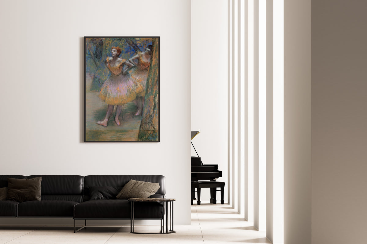 Edgar Degas — Two Dancers (Lilac and Orange Tutus) | Fine Art Print